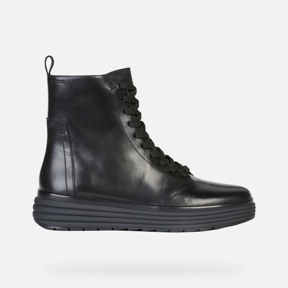 Geox Bayan Ankle Bot Siyah - Phaolae - FJU-326851